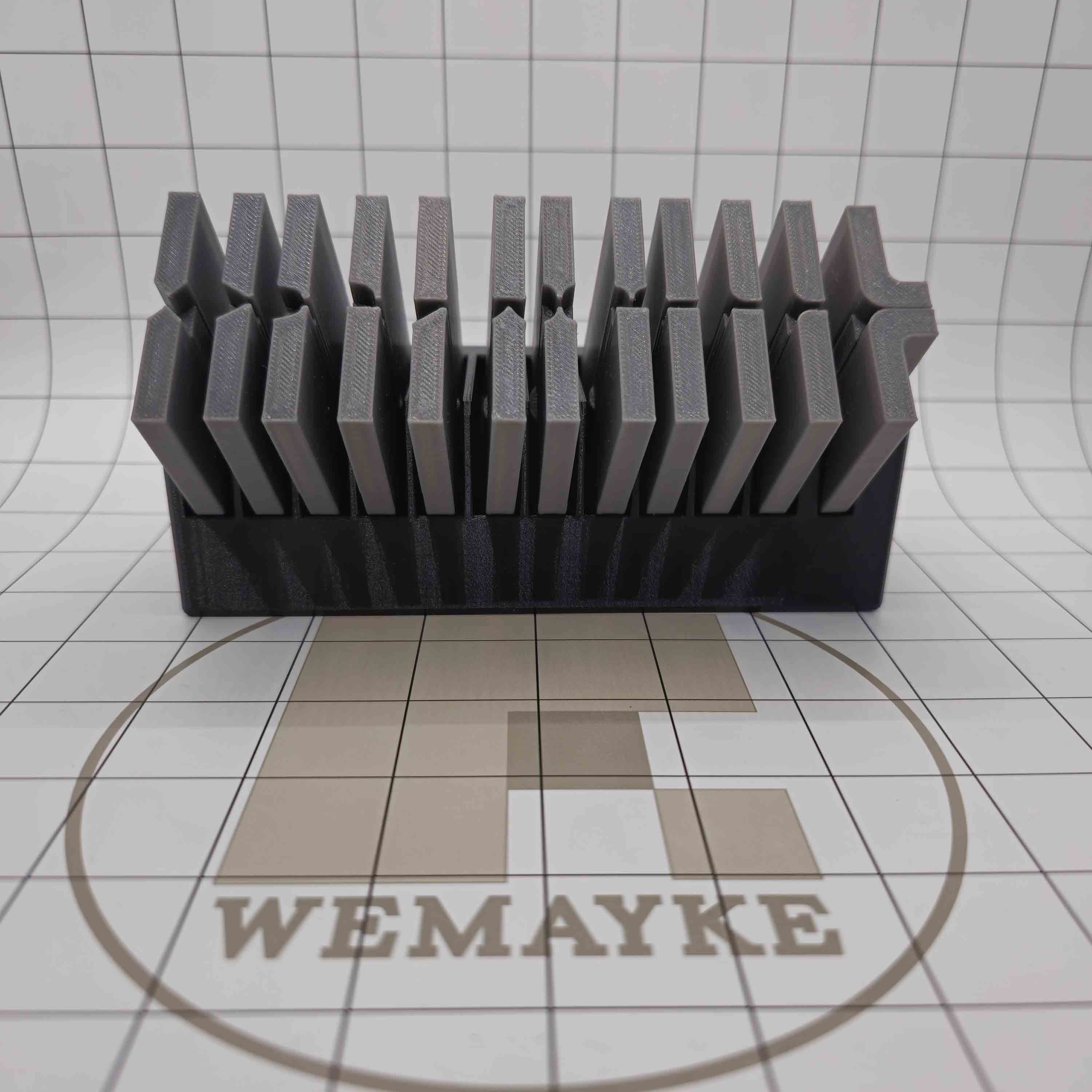 3d Printed Plastic Weld Coupons Set 21-32 (Butt Joints) *WITH HOLDERS*